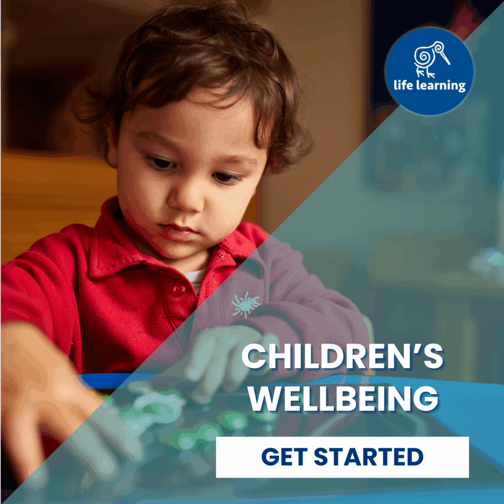 Child focused on solving a puzzle, supporting emotional wellbeing, concentration, and brain development through calm, purposeful play